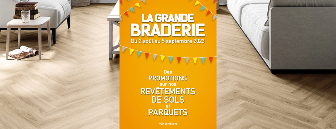 Promotion parquets revêtements de sols